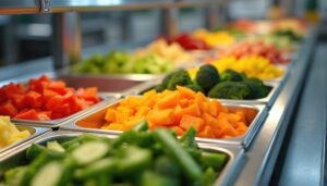 cantines qui transforment les menus pour les écoliers